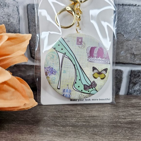 NWT Double Sided Keychain Mirrors - Picture 6 of 7